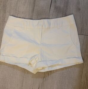 Women's Cream Shorts